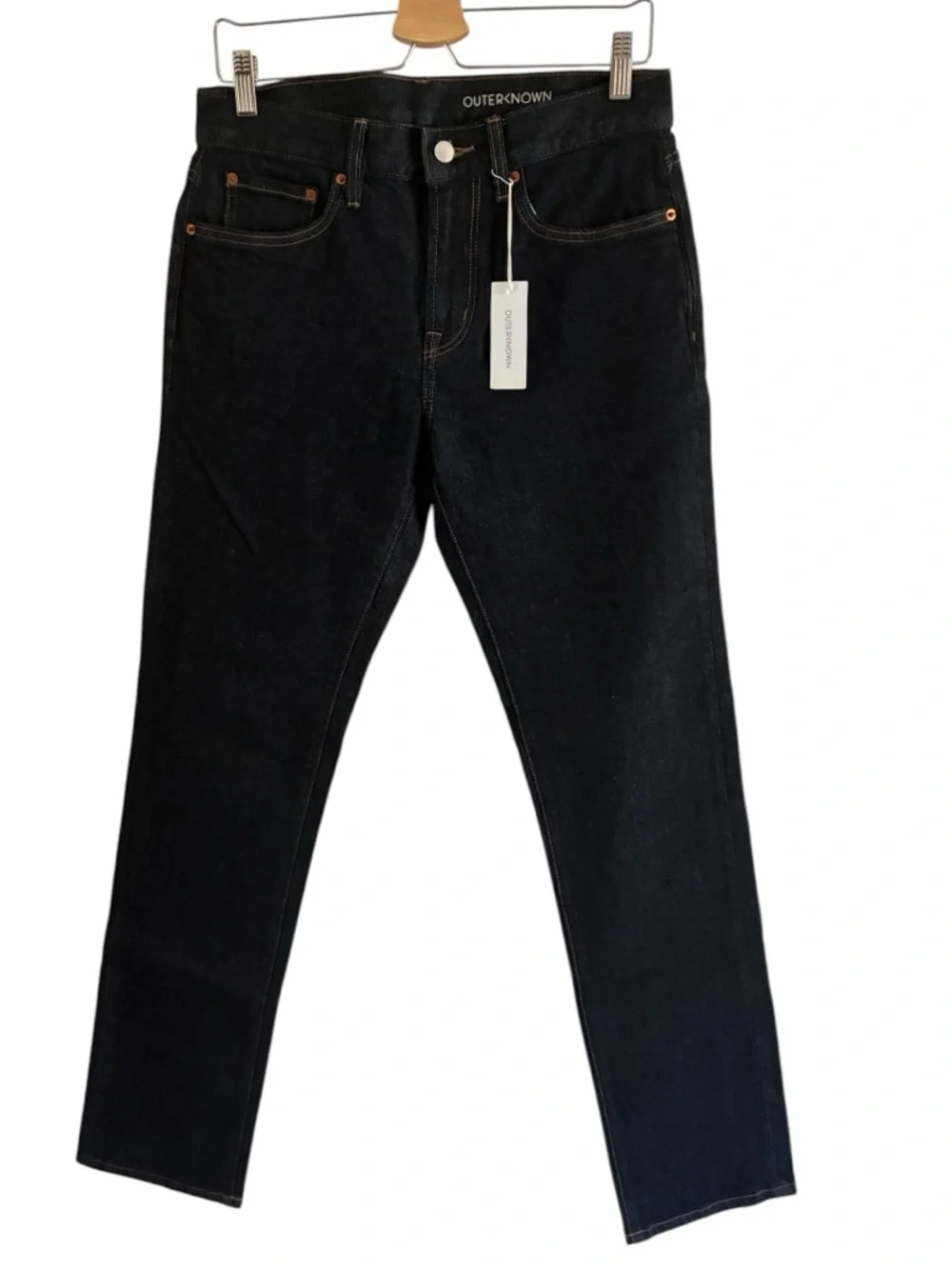 Outerknown S.E.A. Jeans 30x34 Dark Wash Straight Fit NWT